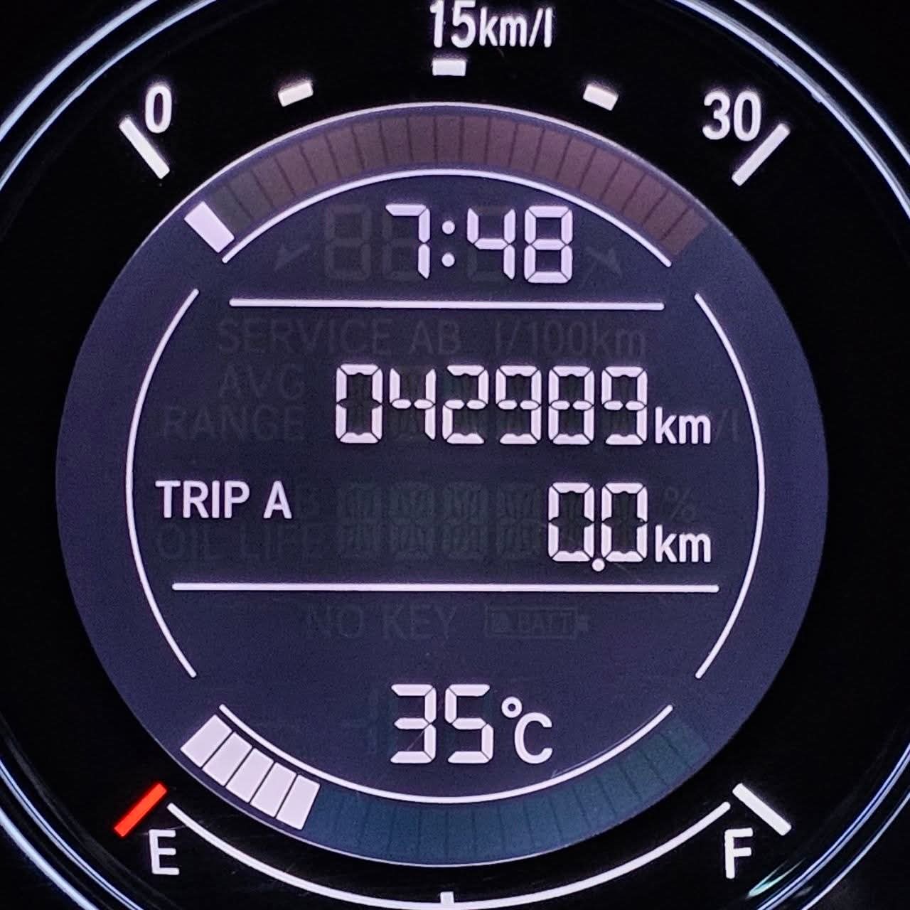 
								2019 Honda BRV V 1.5L CVT AT full									